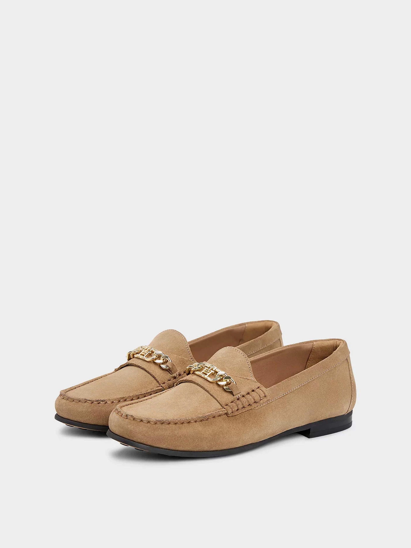 Туфли и лоферы Tommy Hilfiger TH CHAIN SUEDE LOAFER модель FW0FW09327-RBC Туфли и лоферы Tommy Hilfiger TH CHAIN SUEDE LOAFER модель FW0FW09327-RBC Фото