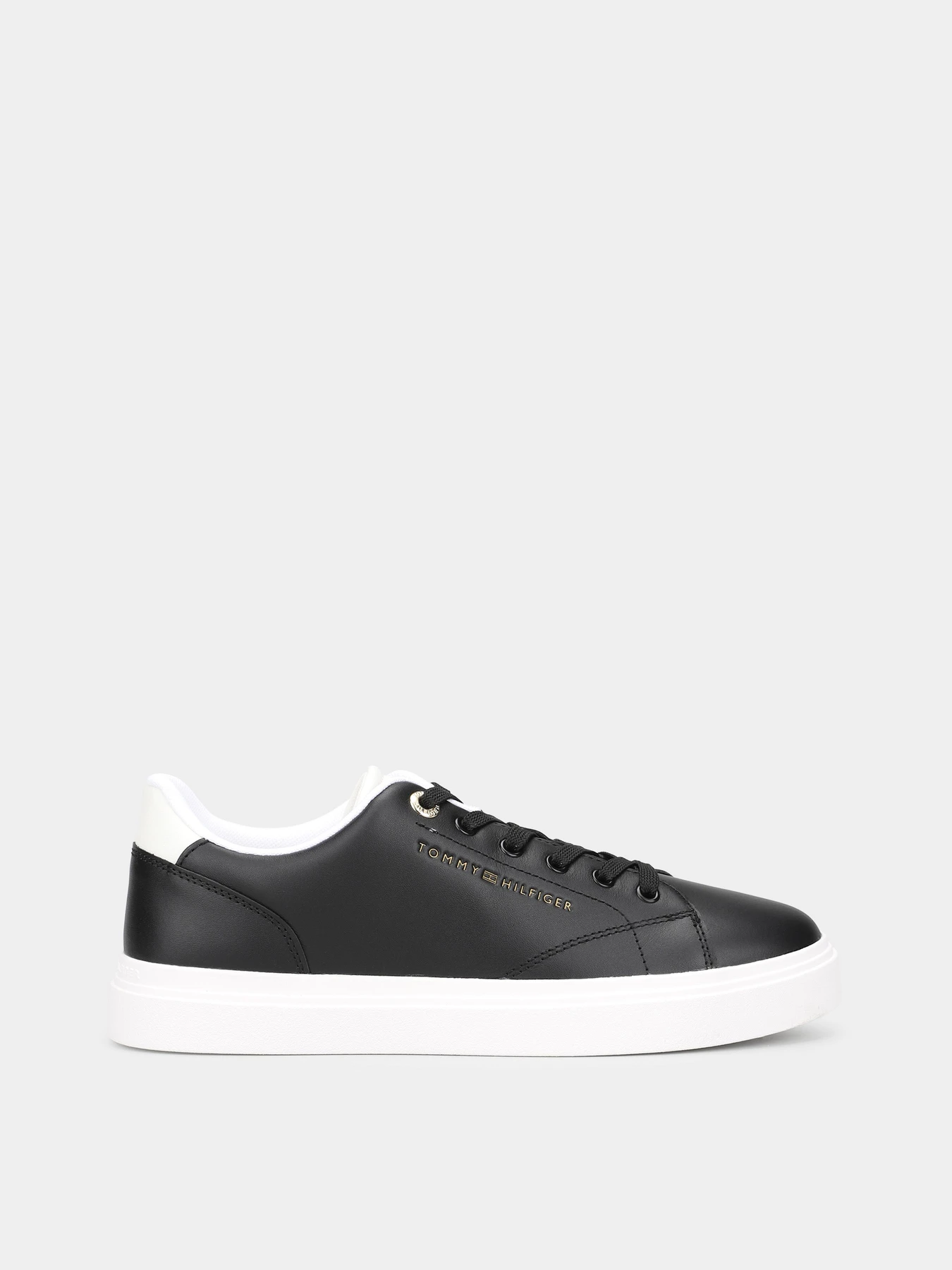 Кеды Tommy Hilfiger TH FEMININE CUPSOLE LEATHER модель FW0FW09105-0GJ Кеды Tommy Hilfiger TH FEMININE CUPSOLE LEATHER модель FW0FW09105-0GJ Фото