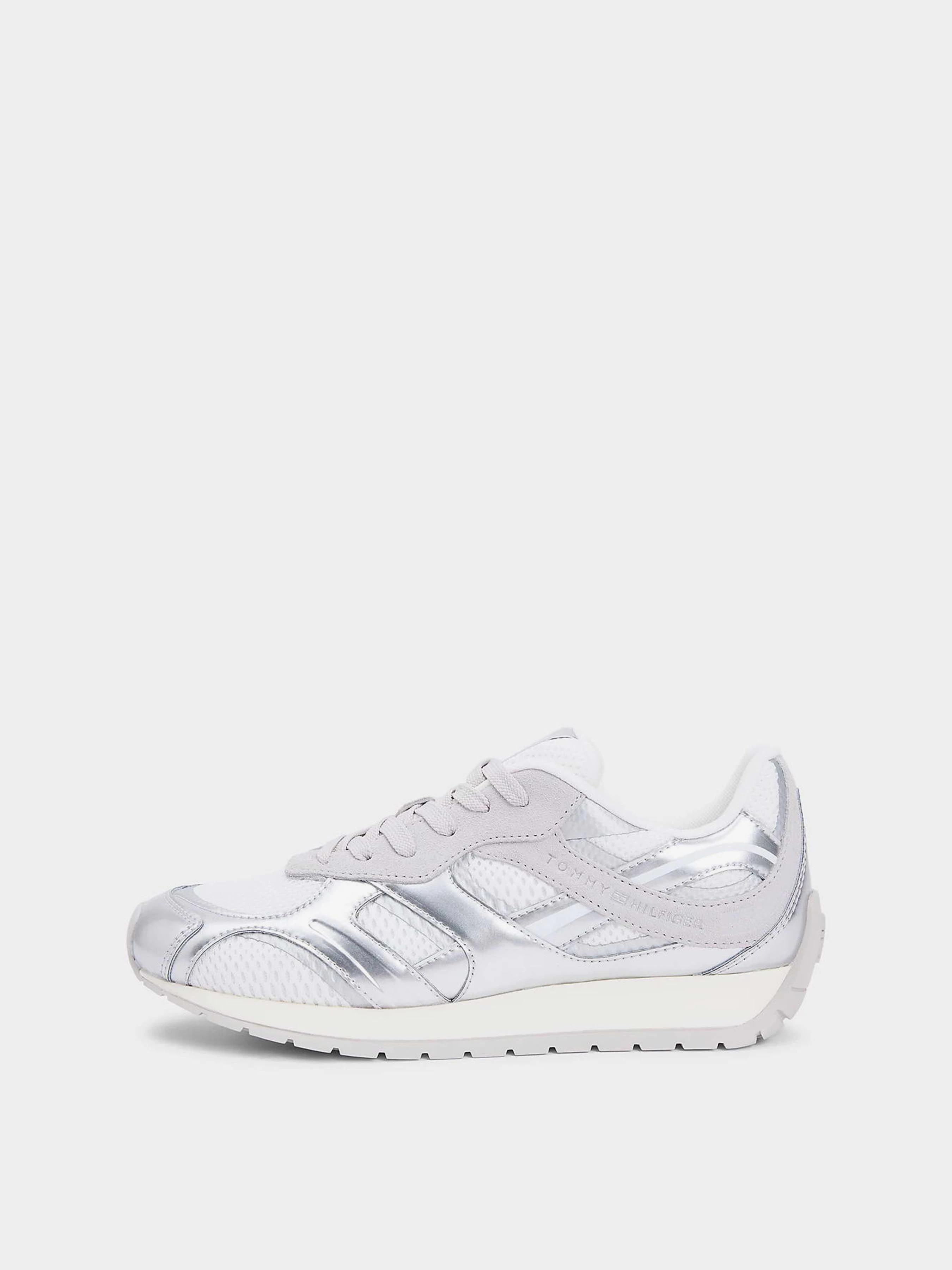 Жіночі Кросівки повсякденні Tommy Hilfiger TH CHIC METALLIC RETRO RUNNER фото 3