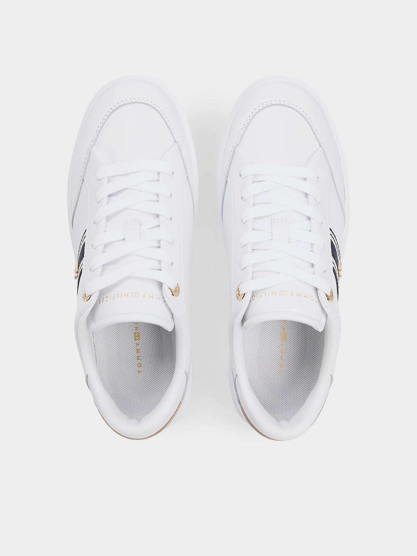 Кеды Tommy Hilfiger TH CHIC CUPSOLE WEBBING модель FW0FW09354-YBS Фото