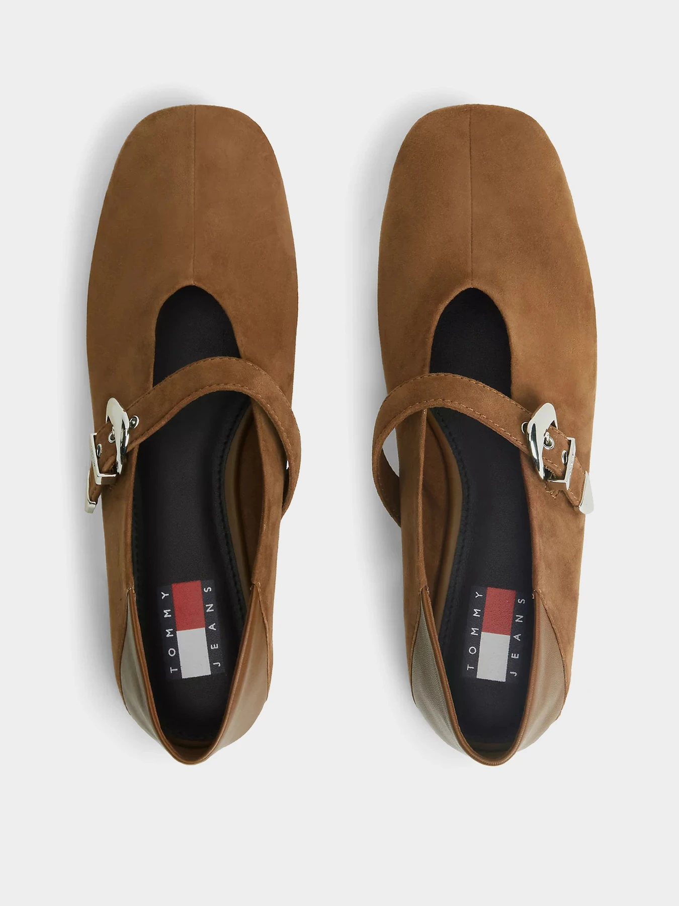 Туфли и лоферы Tommy Hilfiger TJW BALLERINA SUEDE модель EN0EN03067-GWS Фото