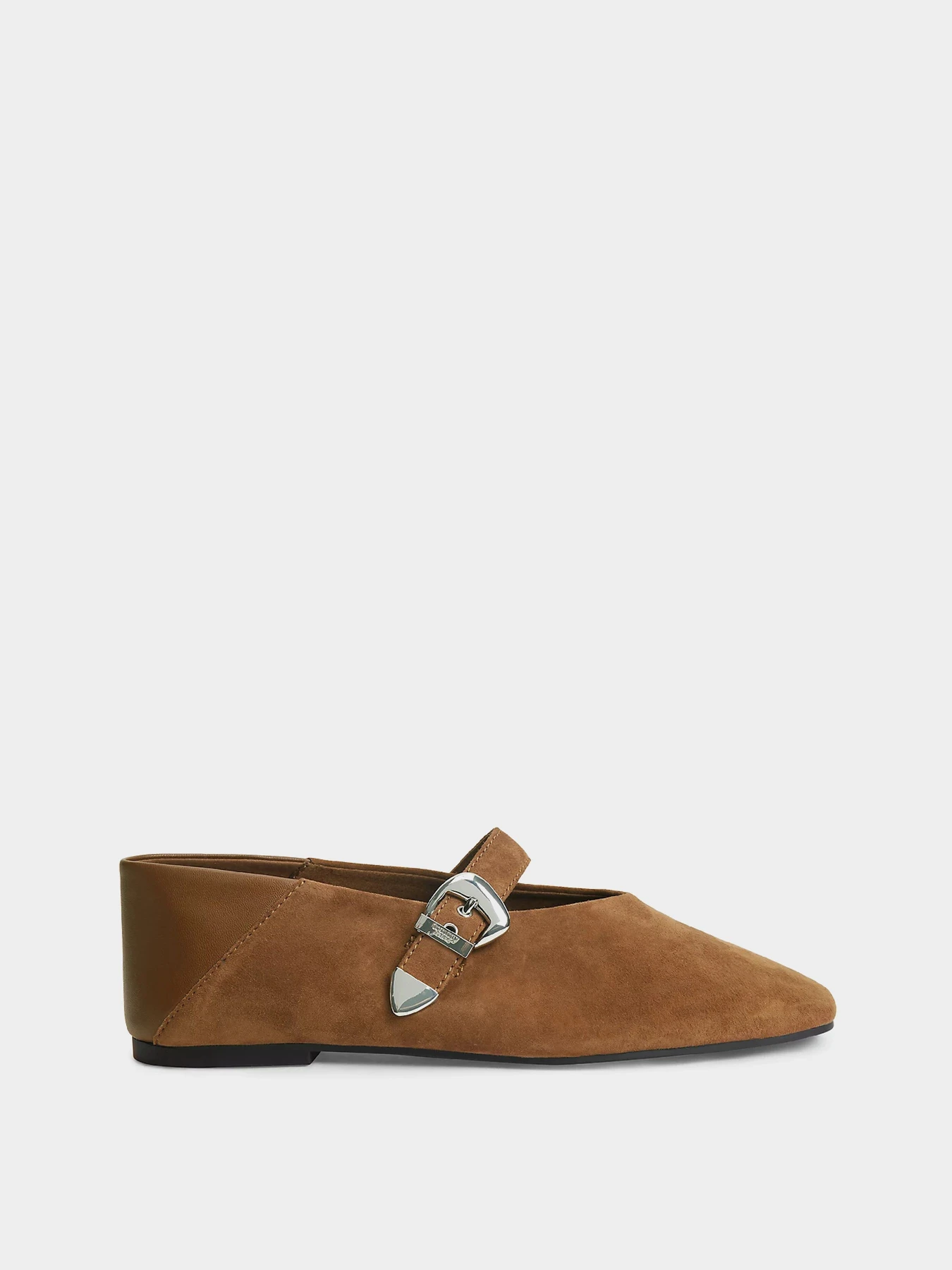 Туфли и лоферы Tommy Hilfiger TJW BALLERINA SUEDE модель EN0EN03067-GWS Фото