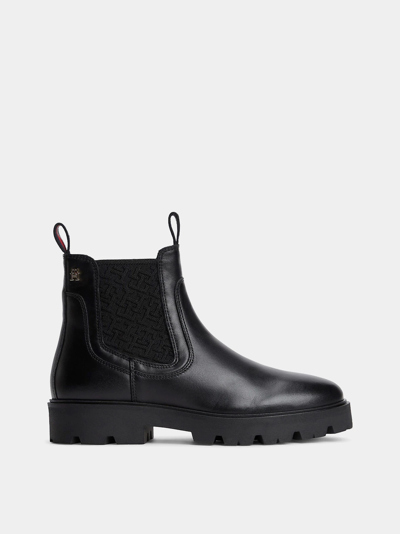 Ботинки и сапоги Tommy Hilfiger TH MONOGRAM LEATHER CHELSEA BO модель FW0FW09562-BDS Ботинки и сапоги Tommy Hilfiger TH MONOGRAM LEATHER CHELSEA BO модель FW0FW09562-BDS Фото