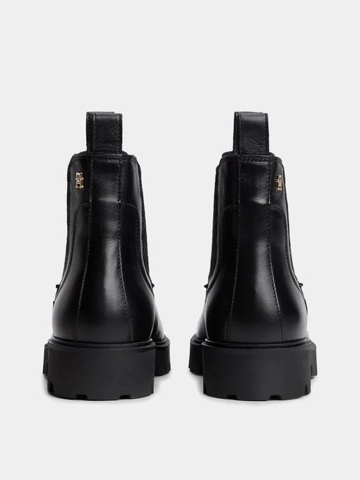 Шкіряні Жіночі Челсі Tommy Hilfiger TH MONOGRAM LEATHER CHELSEA BO фото 3