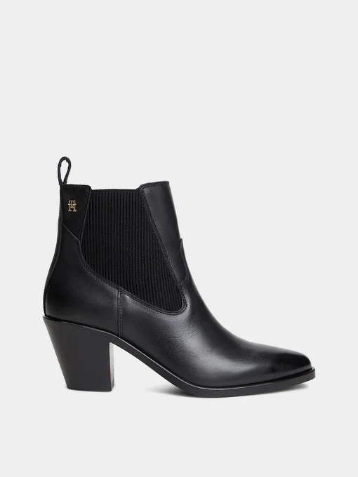 Ботинки и сапоги Tommy Hilfiger LEATHER WESTERN CHELSEA BOOT модель FW0FW09582-BDS Фото