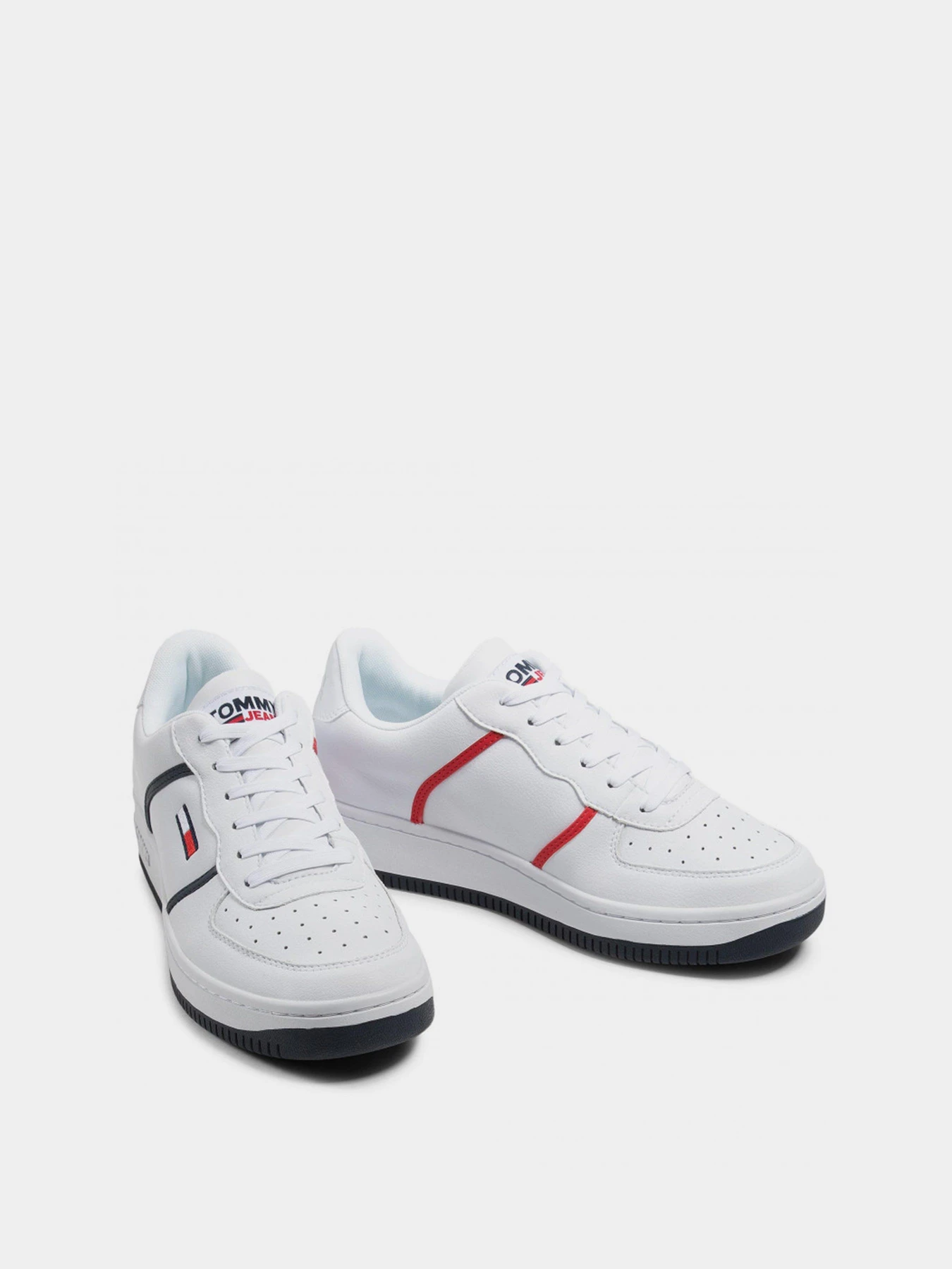 Кеды Tommy Hilfiger RWB Basket Cupsole модель EM0EM00696-YBR Кеды Tommy Hilfiger RWB Basket Cupsole модель EM0EM00696-YBR Фото