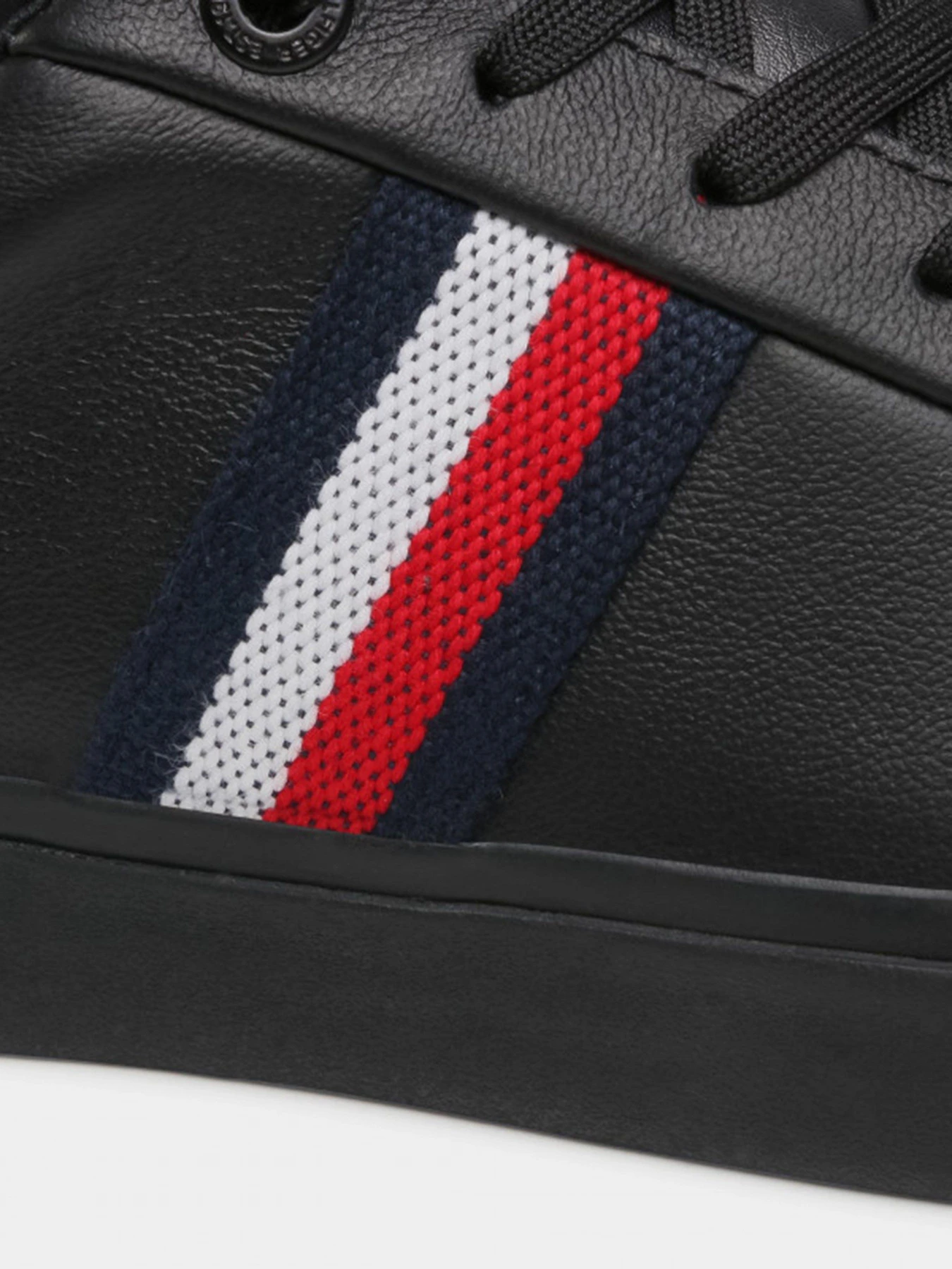 Кеды Tommy Hilfiger CORPORATE LEATHER SNEAKER модель FM0FM03397-BDS Кеды Tommy Hilfiger CORPORATE LEATHER SNEAKER модель FM0FM03397-BDS Фото