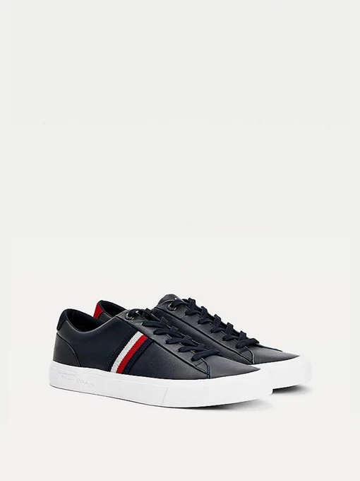 Кеди Tommy Hilfiger CORPORATE LEATHER SNEAKER модель FM0FM03397-DW5 Фото