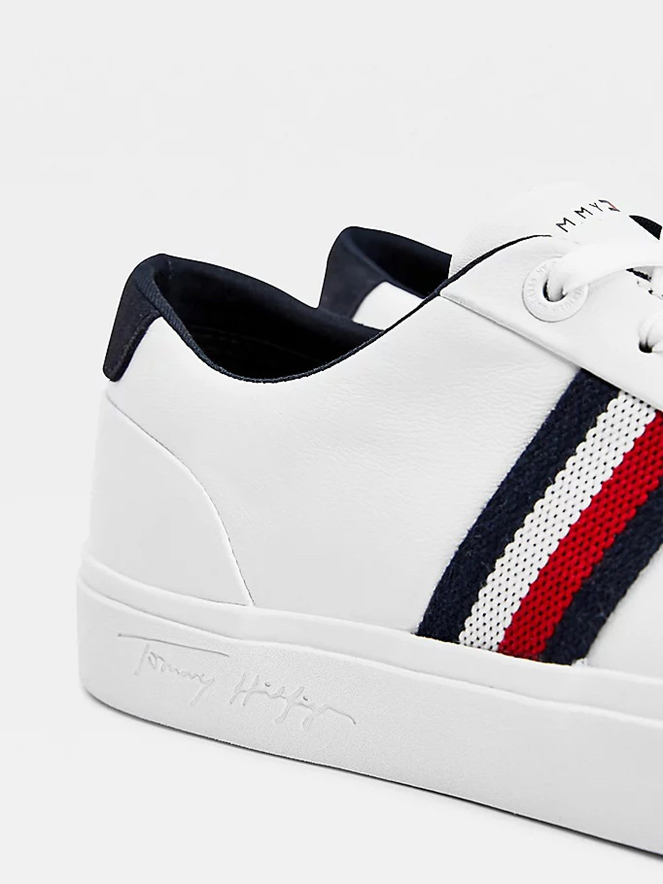 Кеды Tommy Hilfiger CORPORATE LEATHER SNEAKER модель FM0FM03397-YBR Фото
