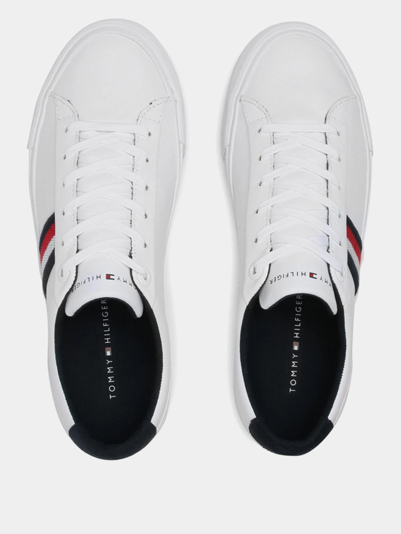 Кеды Tommy Hilfiger CORPORATE LEATHER SNEAKER модель FM0FM03397-YBR Фото