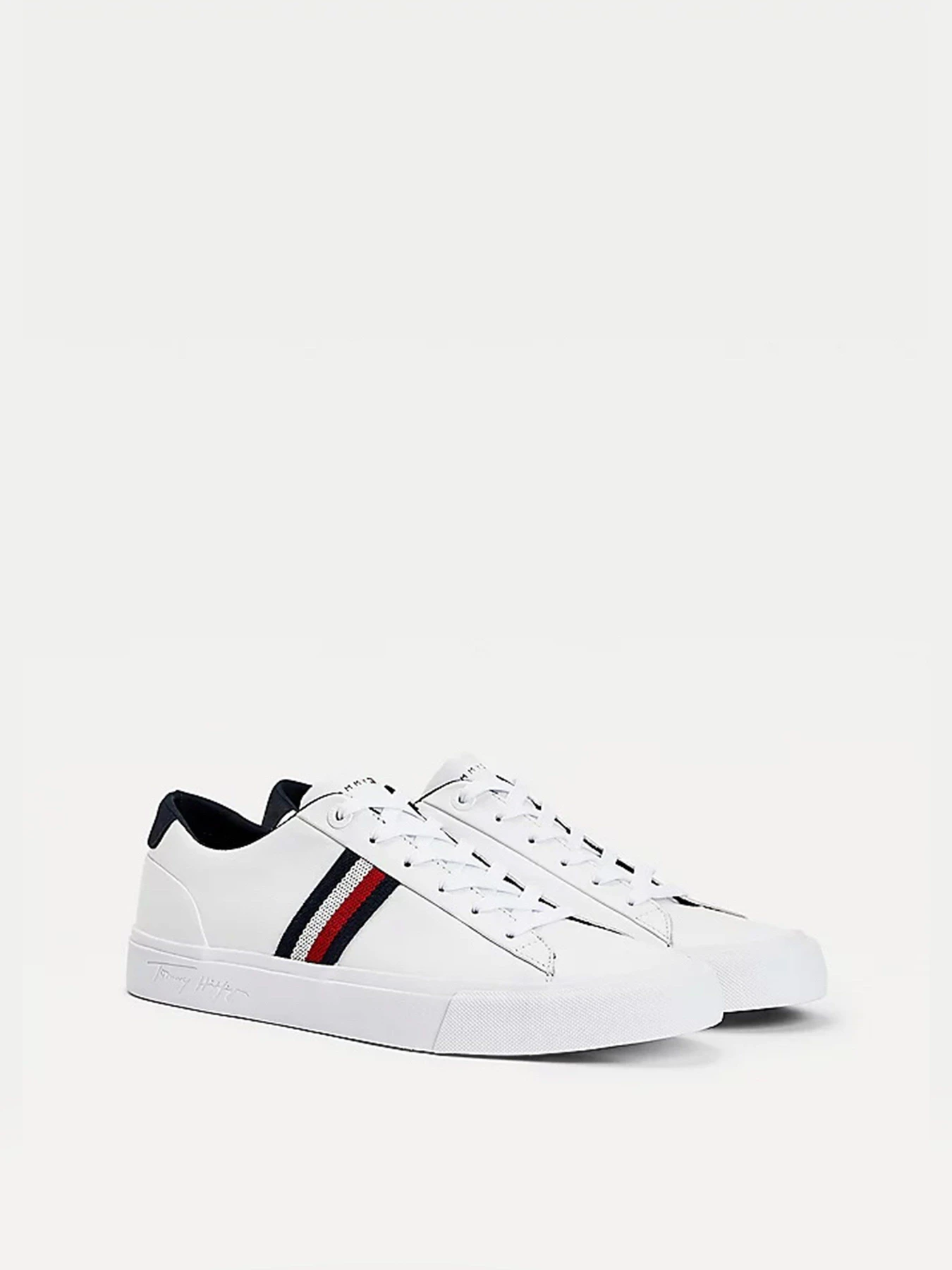 Кеды Tommy Hilfiger CORPORATE LEATHER SNEAKER модель FM0FM03397-YBR Фото