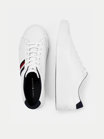Кеды Tommy Hilfiger CORPORATE LEATHER SNEAKER модель FM0FM03397-YBR Фото