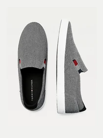 Слипоны и мокасины Tommy Hilfiger Essential Chambray Vulc модель FM0FM03473-BDS Фото