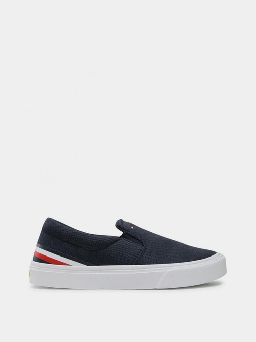 Сліпони та мокасини Tommy Hilfiger Lightweight Stripes Slip On модель FM0FM03613-DW5 Фото
