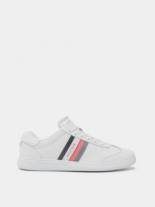 Кеди Tommy Hilfiger Core Corporate Leather Cupsole модель FM0FM03624-YBR Фото