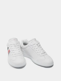 Кеды Tommy Hilfiger Core Corporate Leather Cupsole модель FM0FM03624-YBR Фото