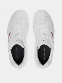 Кеды Tommy Hilfiger Core Corporate Leather Cupsole модель FM0FM03624-YBR Фото