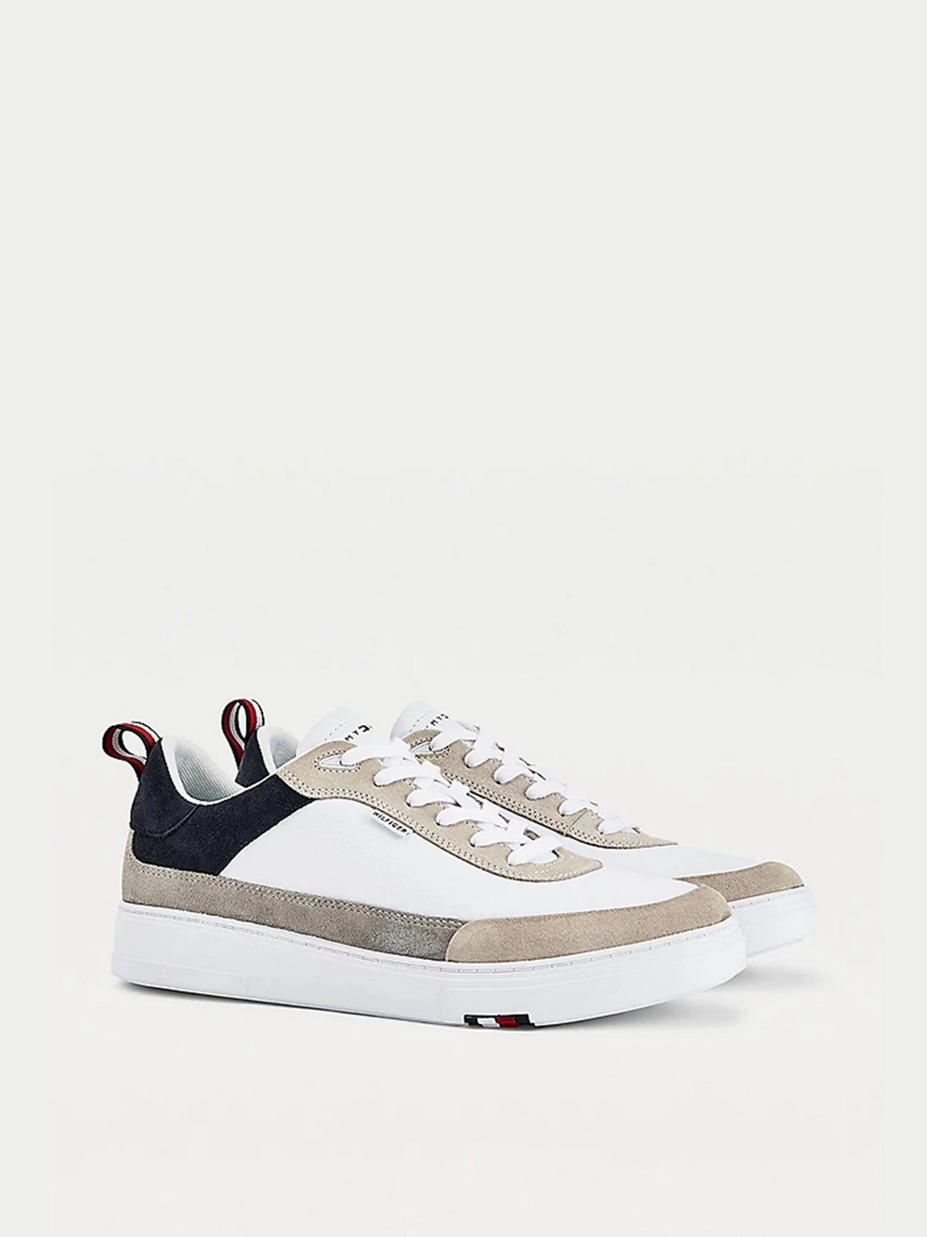 Кеды Tommy Hilfiger Modern Cupsole Leather Mix модель FM0FM03625-DW5 Фото