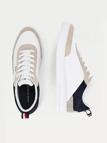 Кеды Tommy Hilfiger Modern Cupsole Leather Mix модель FM0FM03625-DW5 Фото