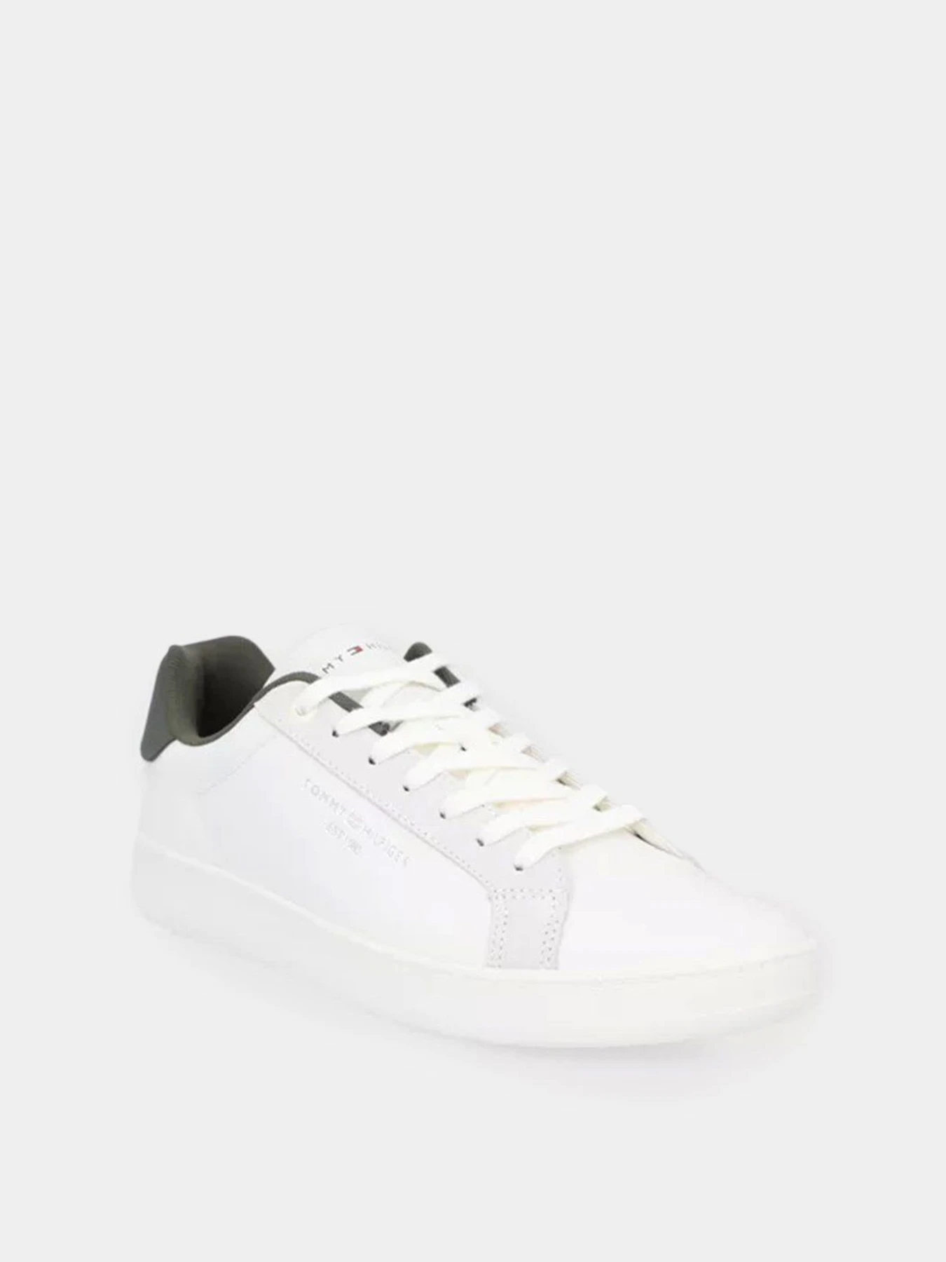 Кеды Tommy Hilfiger Cupsole Court Leather модель FM0FM03627-YBI Кеды Tommy Hilfiger Cupsole Court Leather модель FM0FM03627-YBI Фото