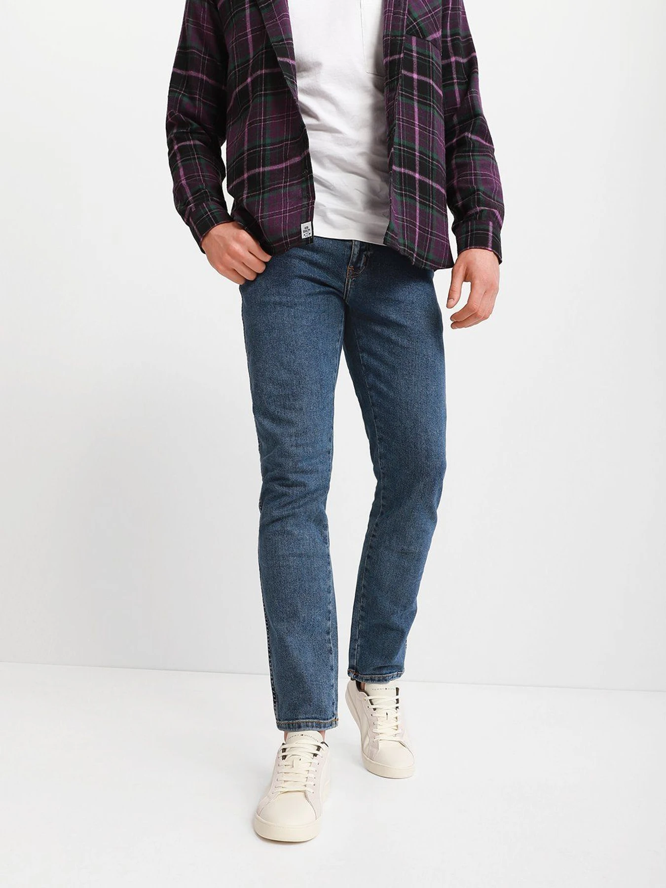 Кеды Tommy Hilfiger Cupsole Court Leather модель FM0FM03627-YBI Кеды Tommy Hilfiger Cupsole Court Leather модель FM0FM03627-YBI Фото