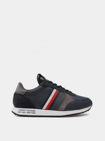Кроссовки Tommy Hilfiger Runner Lo Leather Stripes модель FM0FM03632-DW5 Фото