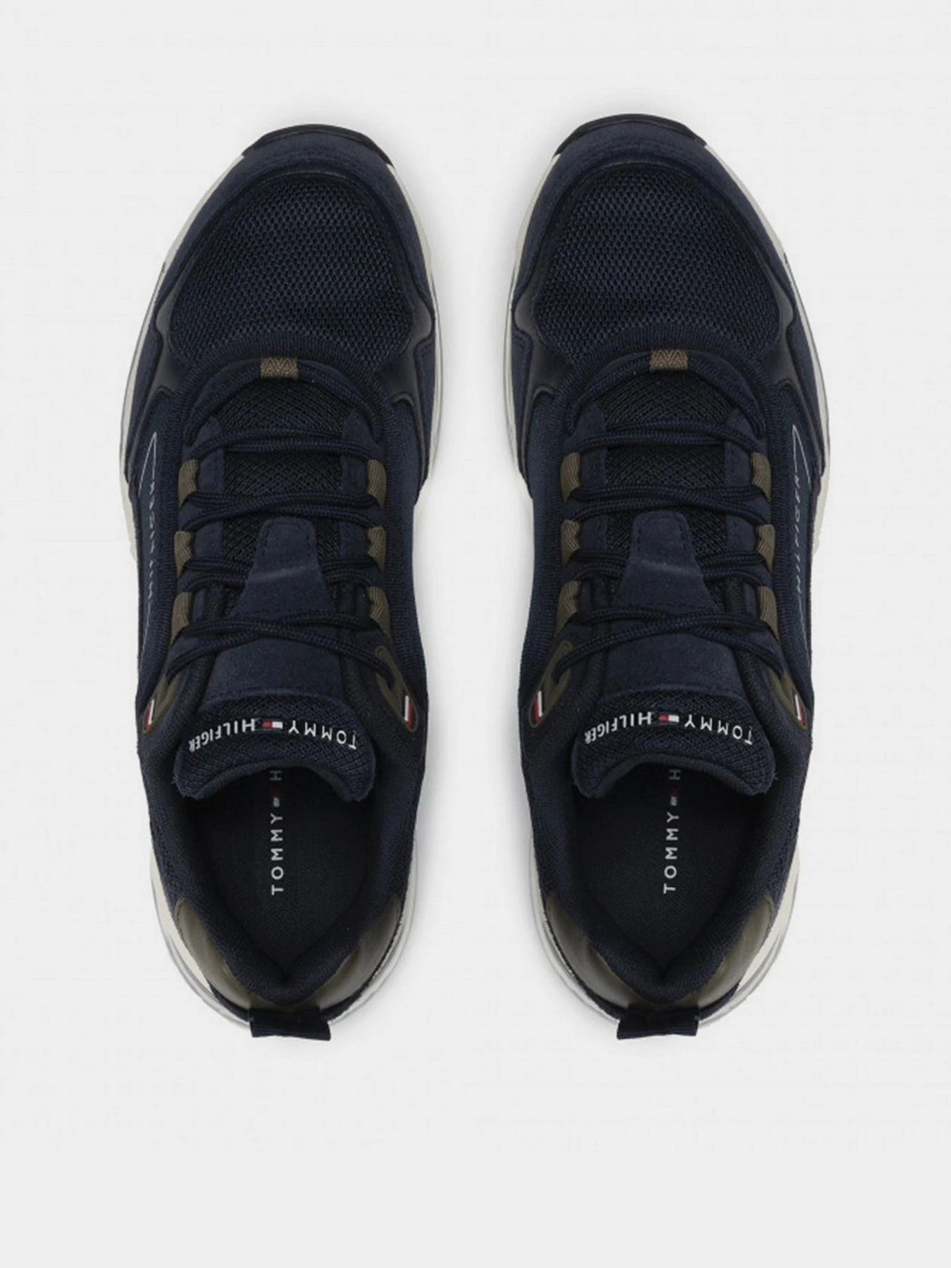 Кросівки Tommy Hilfiger Air Runner Mix модель FM0FM03633-DW5 Кросівки Tommy Hilfiger Air Runner Mix модель FM0FM03633-DW5 Фото