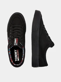 Кеды Tommy Hilfiger Contrast Trim Lace-Up Trainers модель EM0EM00735-BDS Фото