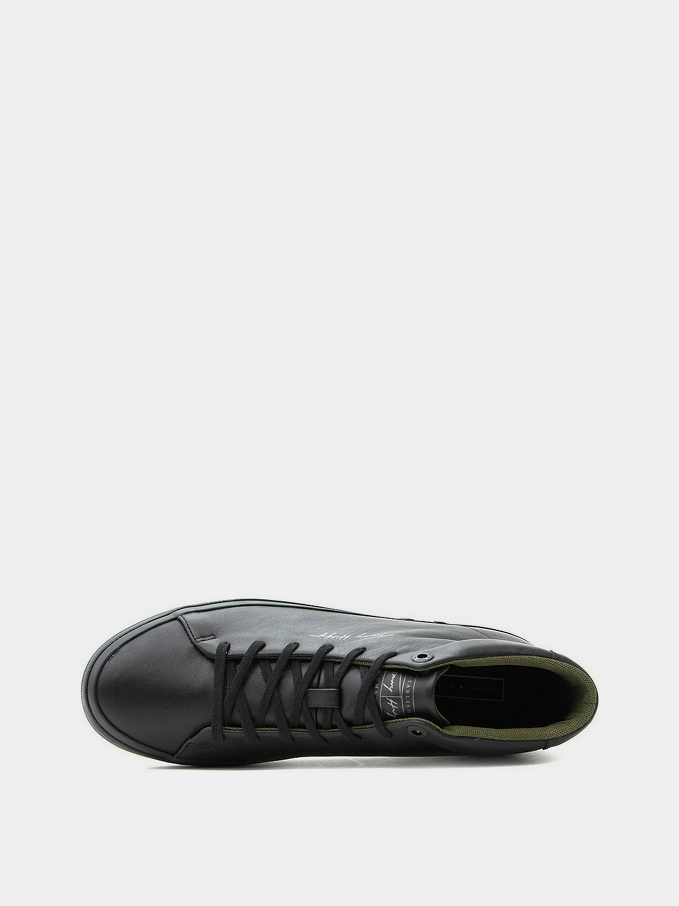 Кеды Tommy Hilfiger Corporate High Modern Vulc Lea модель FM0FM03740-BDS Фото