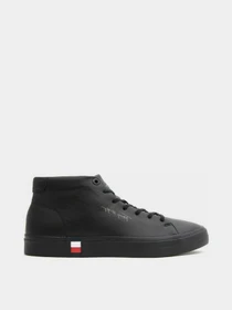Кеды Tommy Hilfiger Corporate High Modern Vulc Lea модель FM0FM03740-BDS Фото