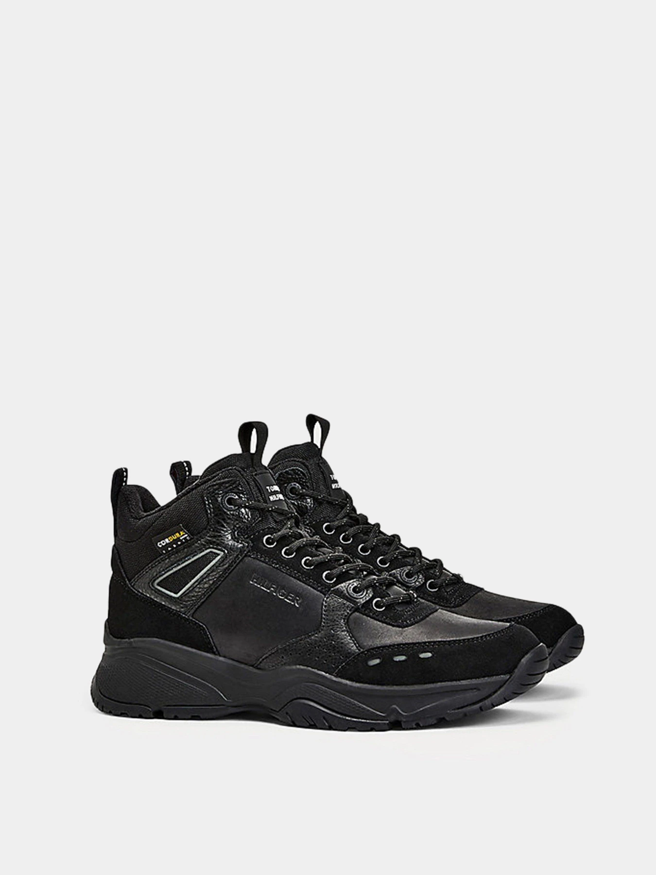 Черевики та чоботи Tommy Hilfiger High Sneaker Leather модель FM0FM03273-BDS Черевики та чоботи Tommy Hilfiger High Sneaker Leather модель FM0FM03273-BDS Фото