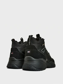 Черевики та чоботи Tommy Hilfiger High Sneaker Leather модель FM0FM03273-BDS Фото