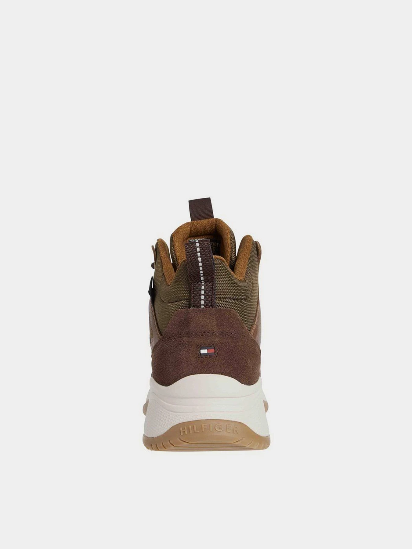 Кросівки Tommy Hilfiger High Sneaker Leather модель FM0FM03273-RBN Кросівки Tommy Hilfiger High Sneaker Leather модель FM0FM03273-RBN Фото