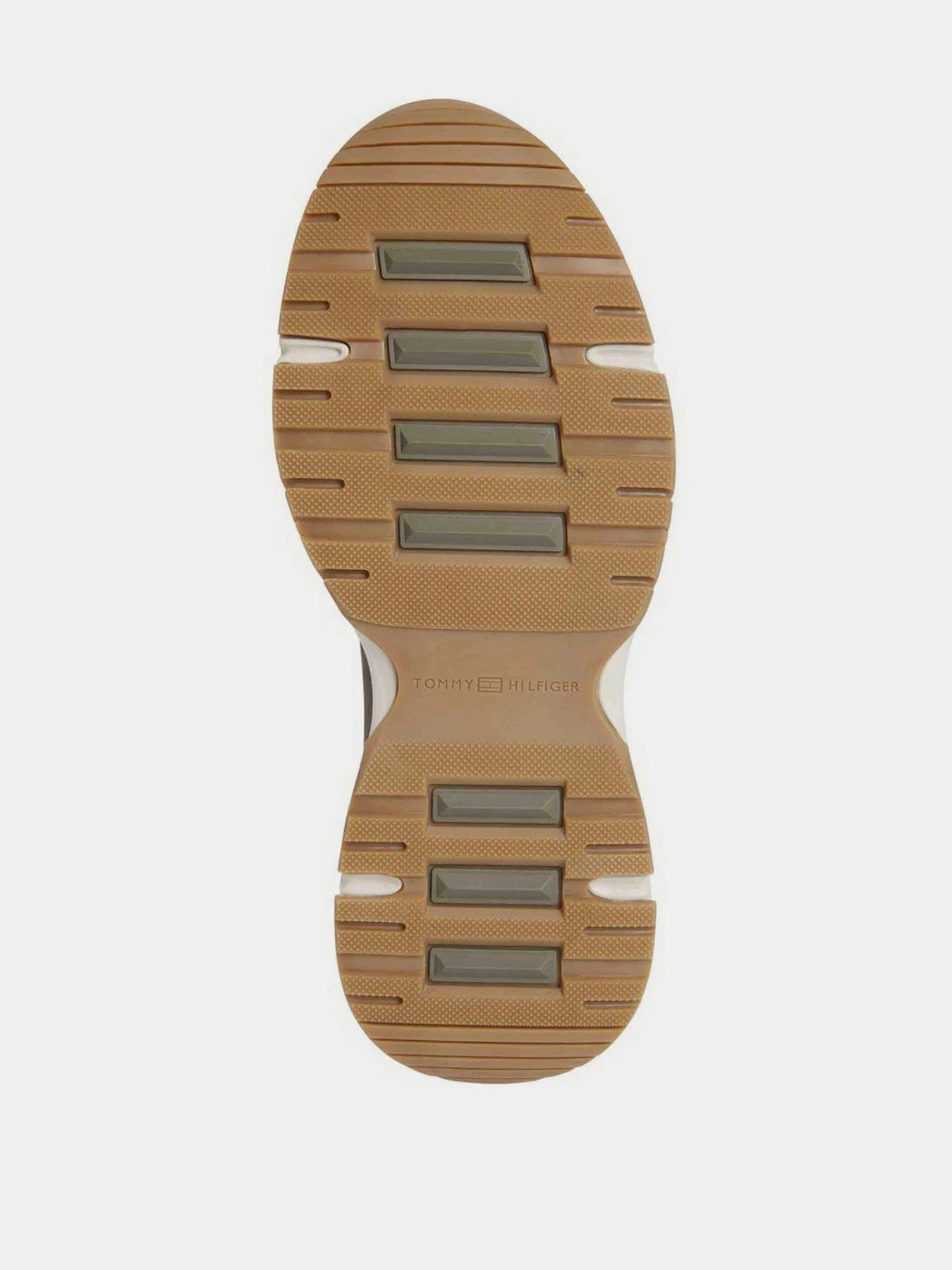 Кросівки Tommy Hilfiger High Sneaker Leather модель FM0FM03273-RBN Кросівки Tommy Hilfiger High Sneaker Leather модель FM0FM03273-RBN Фото