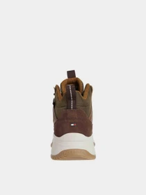 Кросівки Tommy Hilfiger High Sneaker Leather модель FM0FM03273-RBN Фото
