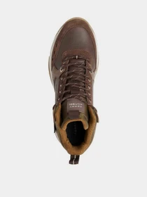 Кросівки Tommy Hilfiger High Sneaker Leather модель FM0FM03273-RBN Фото