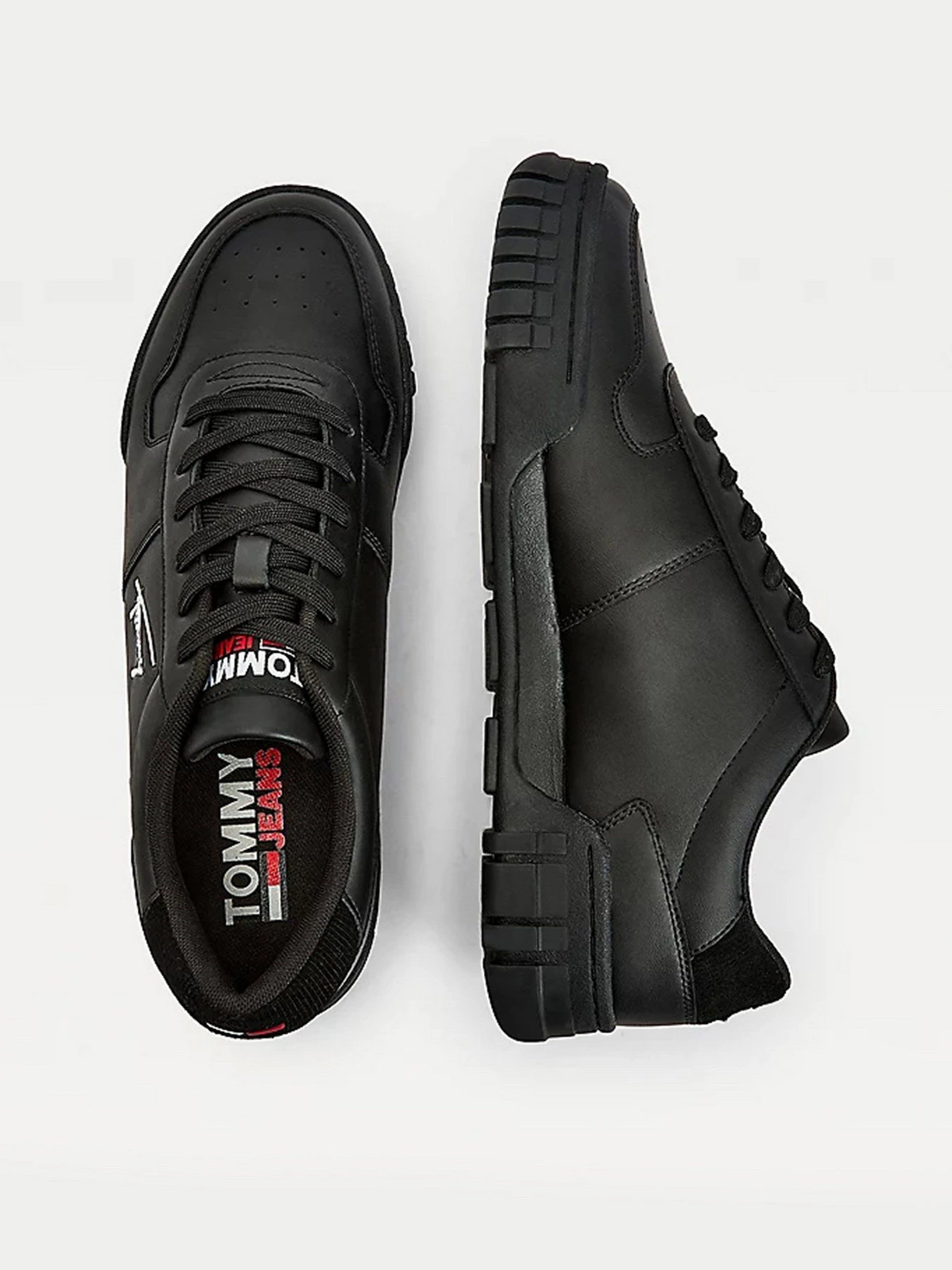 Кросівки Tommy Hilfiger Retro Leather Cupsole модель EM0EM00808-BDS Кросівки Tommy Hilfiger Retro Leather Cupsole модель EM0EM00808-BDS Фото