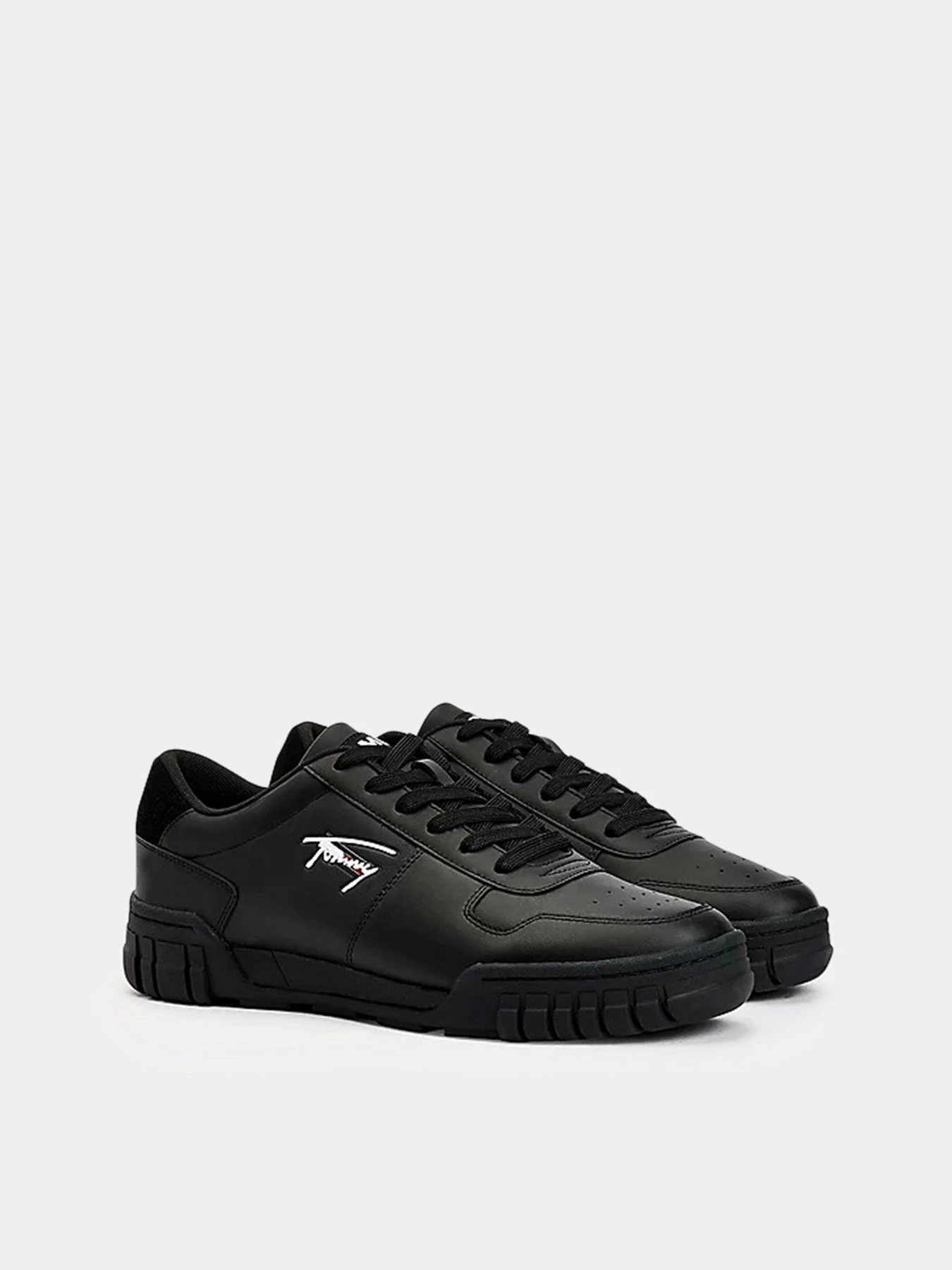 Кросівки Tommy Hilfiger Retro Leather Cupsole модель EM0EM00808-BDS Кросівки Tommy Hilfiger Retro Leather Cupsole модель EM0EM00808-BDS Фото