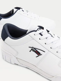 Кроссовки Tommy Hilfiger Retro Leather Cupsole модель EM0EM00808-YBR Фото