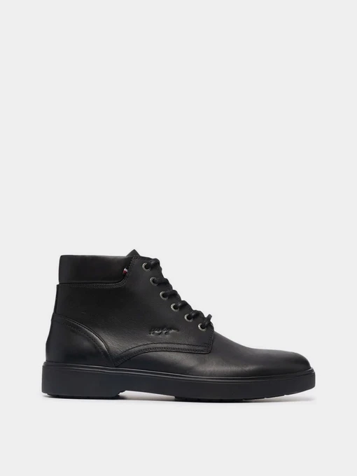 Ботинки и сапоги Tommy Hilfiger Classics Leather Lace-Up модель FM0FM03787-BDS Фото