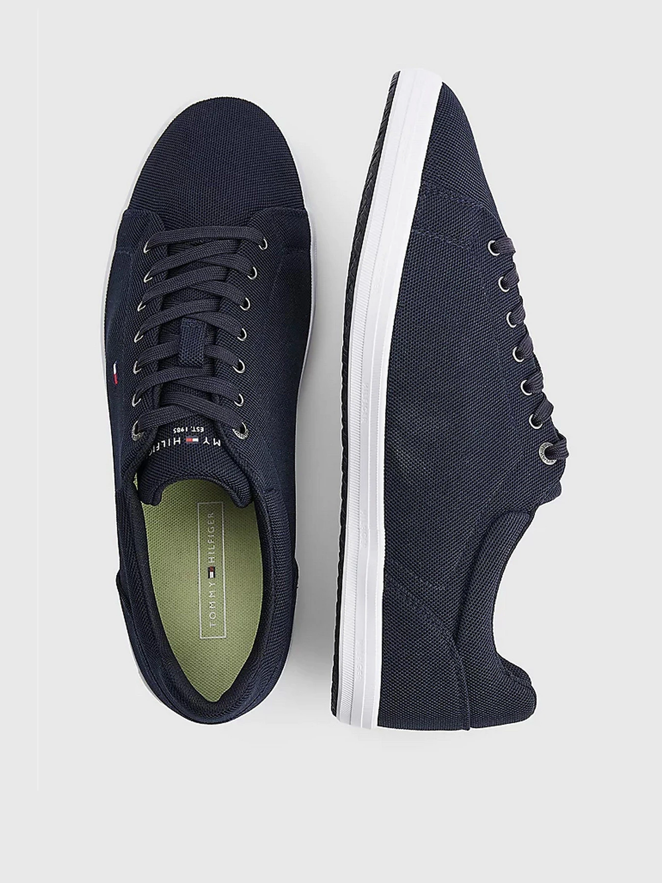 Кеды Tommy Hilfiger Iconic Vulc Mesh Logo модель FM0FM04034-DW5 Фото
