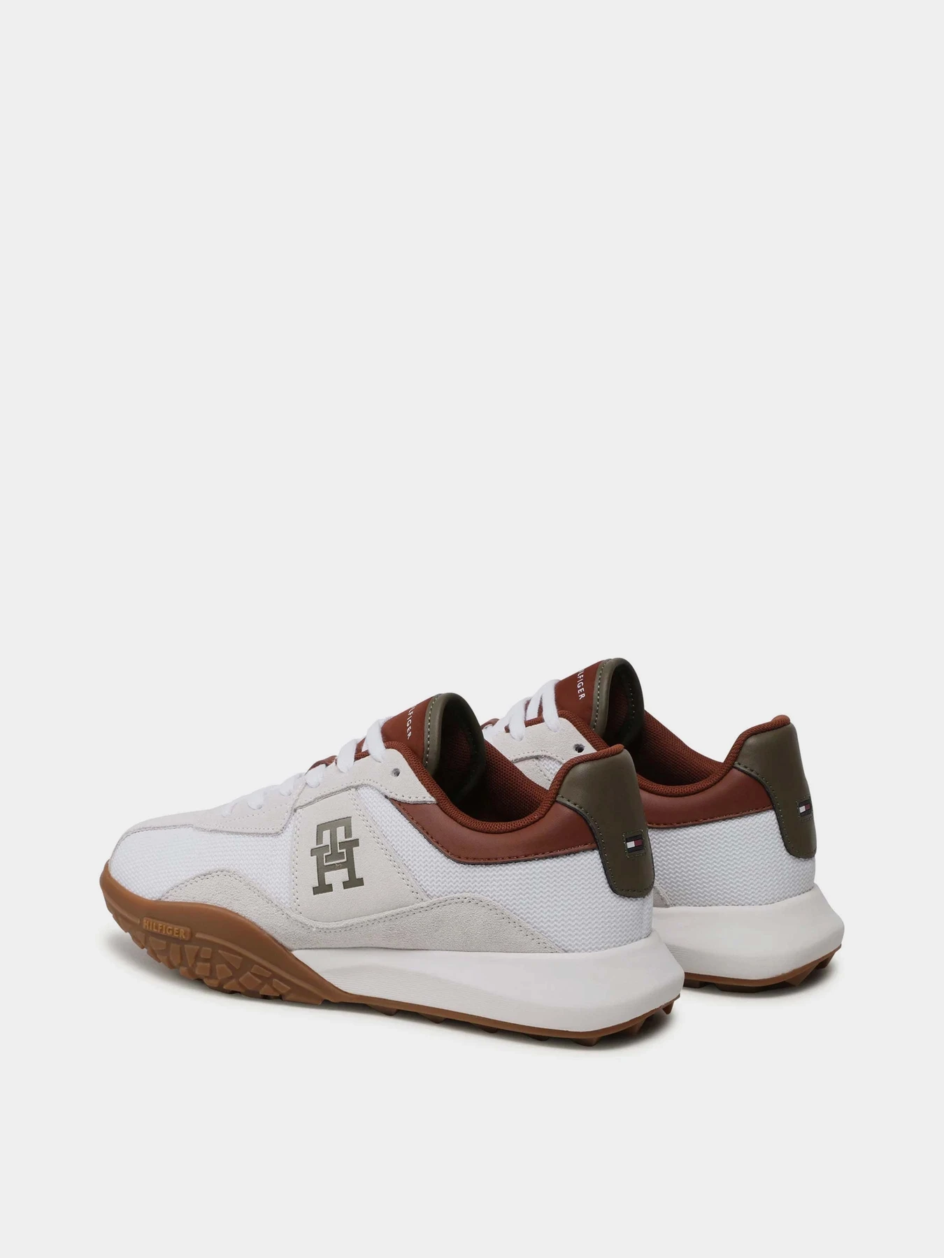 Кроссовки Tommy Hilfiger Retro Modern Runner Mix модель FM0FM04701-YBS Фото