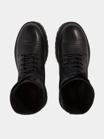 Ботинки и сапоги Tommy Hilfiger Lace-Up Cleat Debossed Logo Mid Boots модель EM0EM01244-BDS Фото