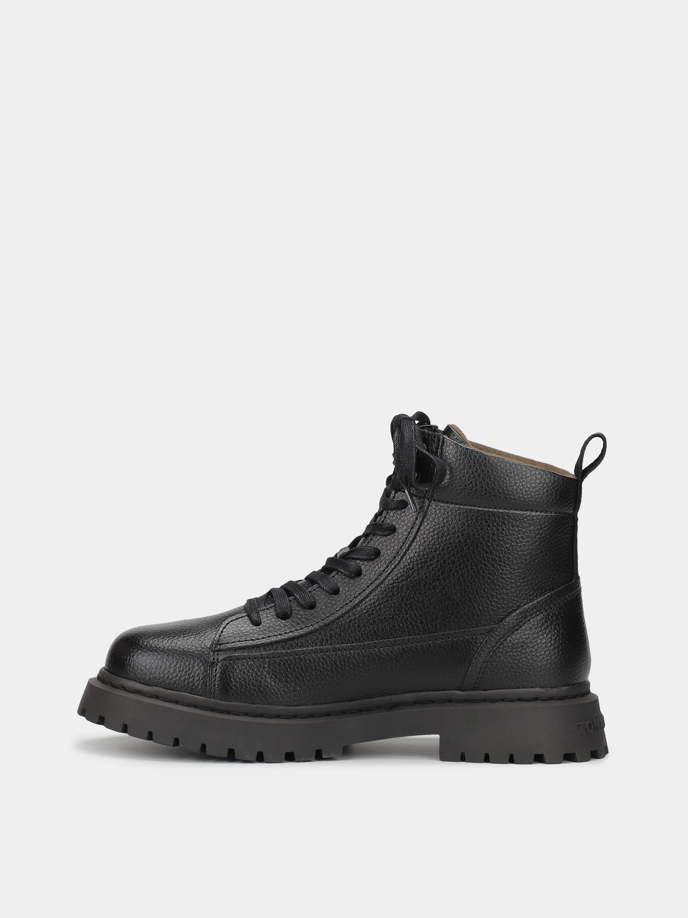 Ботинки и сапоги Tommy Hilfiger Warm Lined Lace-Up Leather Ankle Boots модель EM0EM01274-BDS Фото
