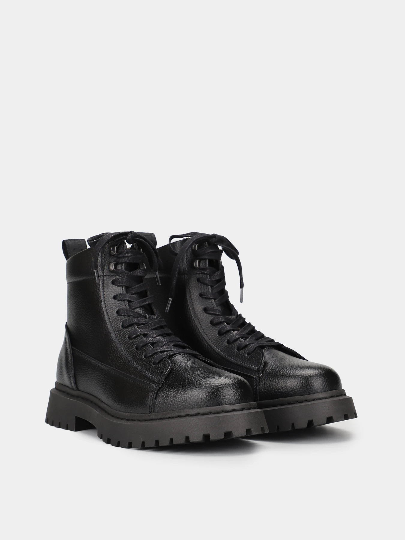 Ботинки и сапоги Tommy Hilfiger Warm Lined Lace-Up Leather Ankle Boots модель EM0EM01274-BDS Фото