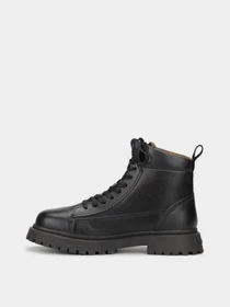 Ботинки и сапоги Tommy Hilfiger Warm Lined Lace-Up Leather Ankle Boots модель EM0EM01274-BDS Фото