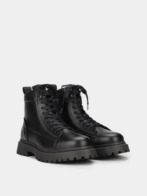 Ботинки и сапоги Tommy Hilfiger Warm Lined Lace-Up Leather Ankle Boots модель EM0EM01274-BDS Фото