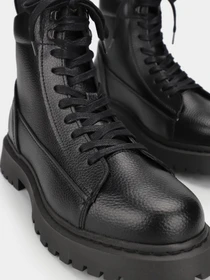 Ботинки и сапоги Tommy Hilfiger Warm Lined Lace-Up Leather Ankle Boots модель EM0EM01274-BDS Фото