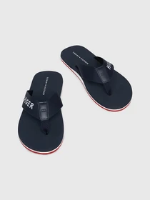 Шлёпанцы Tommy Hilfiger LOGO STRAP FLIP-FLOPS модель FM0FM04618-DW5 Фото