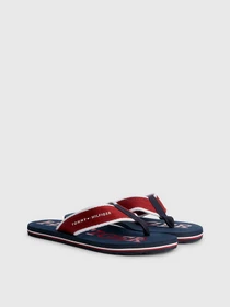 Шлёпанцы Tommy Hilfiger CLASSICS WEBBING LOGO FLIP-FLOPS модель FM0FM04617-0GY Фото